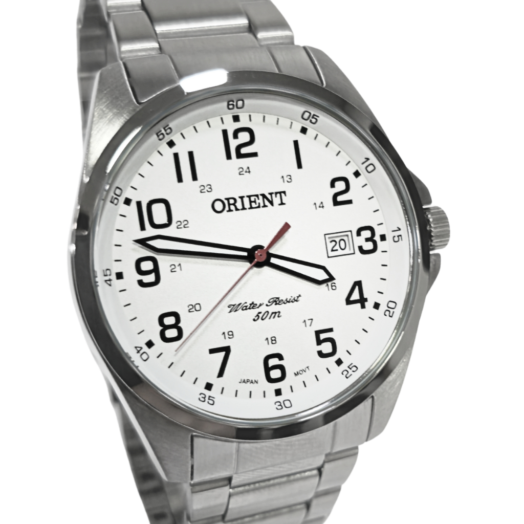 Relógio Orient Analógico Masculino Prateado MBSS1171 S2SX em Oferta na Shopee