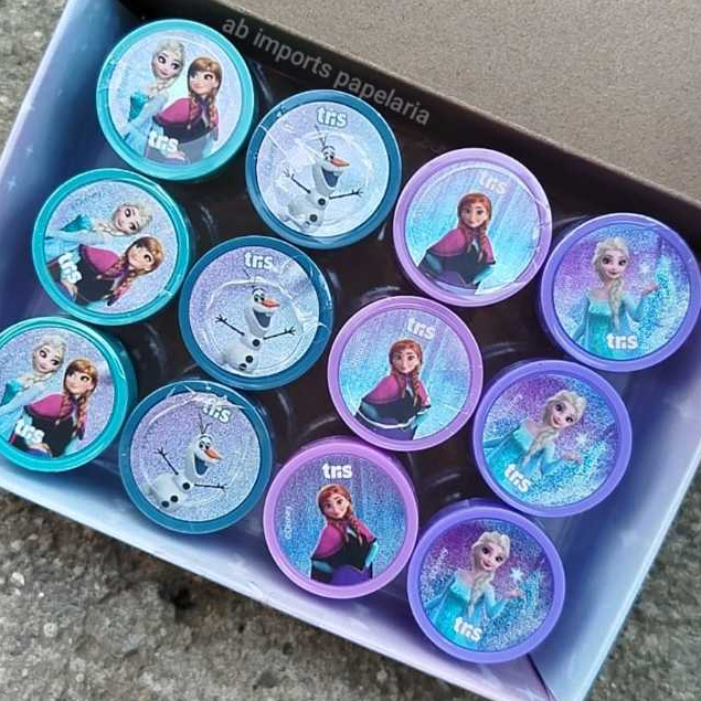 4 unidades Carimbo Autotintado Frozen: 4 opções | Tris | Colecionáveis em Oferta na Shopee