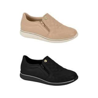 Tênis Feminino Modare Ultraconforto Zíper Ortopédico Calce Fácil Antiderrapante 7358.224 em Oferta na Shopee