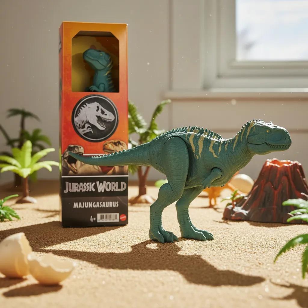 Jurassic World Figura Majungasaurus Articulado 30cm Mattel Gwt54