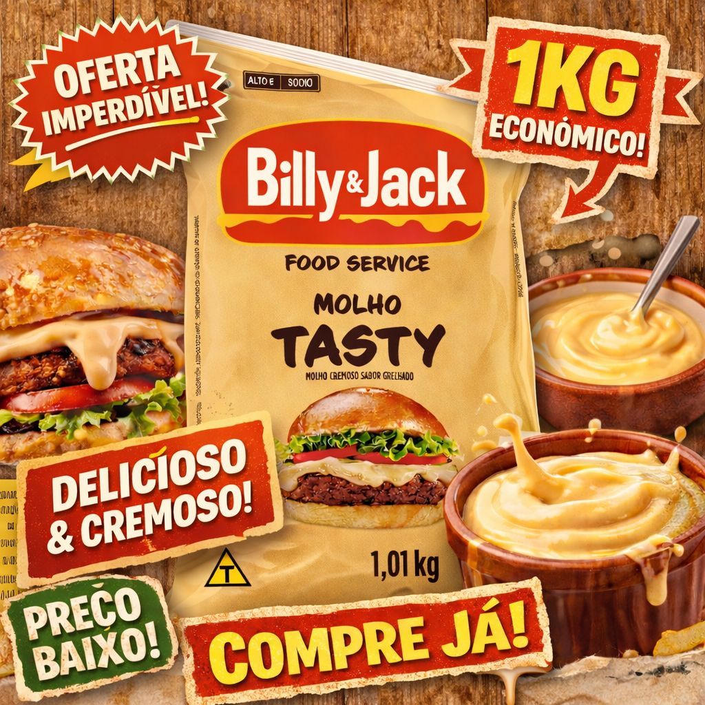 MOLHO BILLY&JACK TASTY 1KG