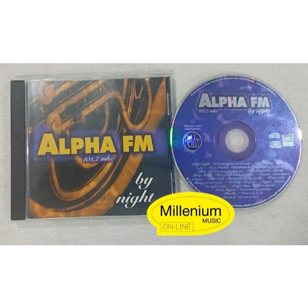 CD Alpha FM Alpha by Night 1999 Original Gravadora Colecionador Ótimo Estado