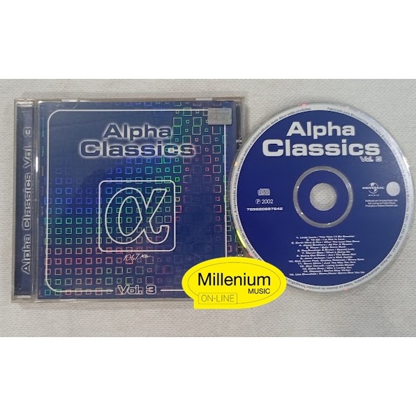 CD Alpha Love Classics Vol. 3 - 2002 Original Gravadora Colecionador Ótimo Estado