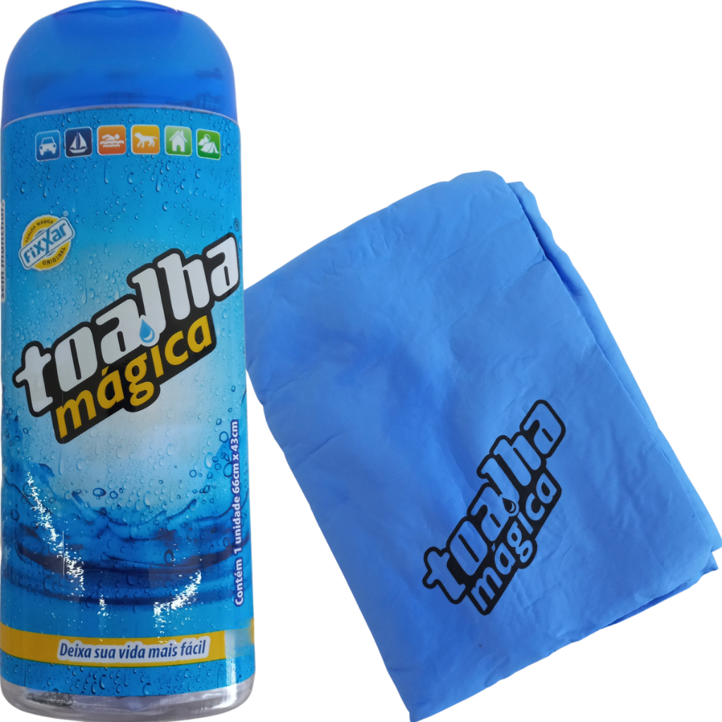 Toalha Mágica Fixxar Original Absorve Água Limpa Seca Carro em Oferta na Shopee