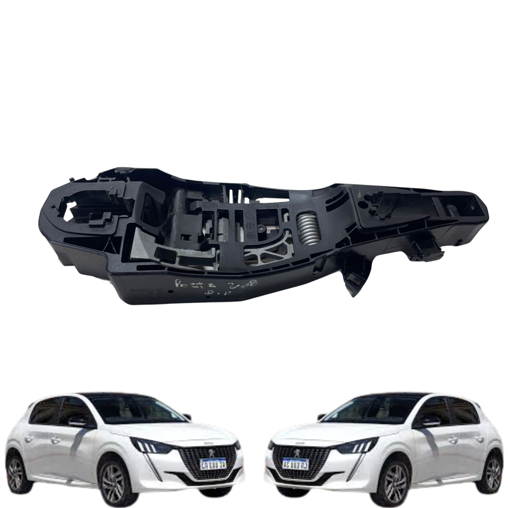 Suporte Maçaneta Externa Dianteira Direita Peugeot 208 2022 2023 2024