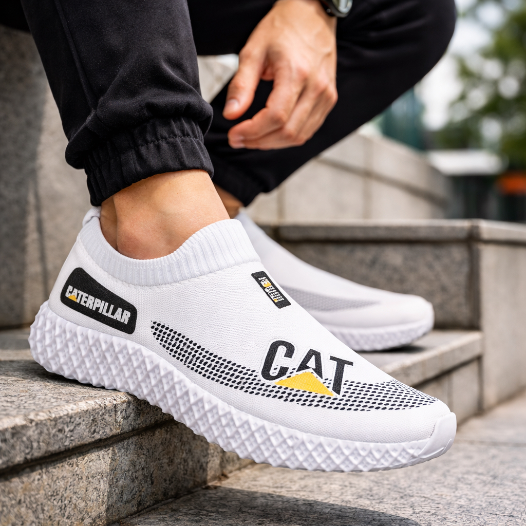 Tenis Meia Caterpillar Masculino Sapatenis Caminhada Corrida Academia