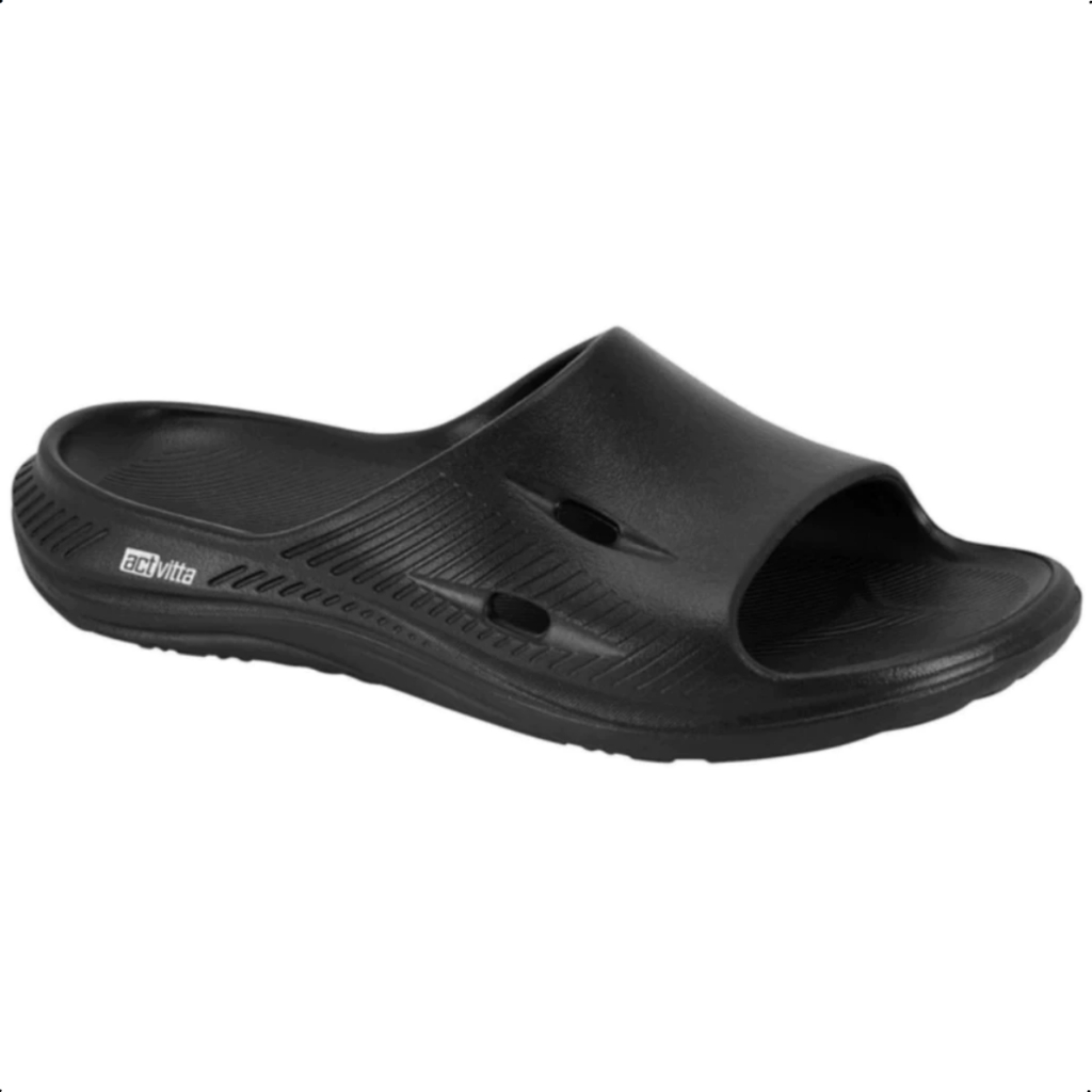 Detalhes do Chinelo Masculino Actvitta Slide EVA Original Confortável Leve Casual Praia Piscina Dia a Dia