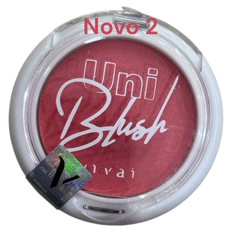 Uni Blush Vivai Blush Facial Alta Cobertura Longa Duração Pigmentação leve a média 1032.1.1 — imagem 2 de 2