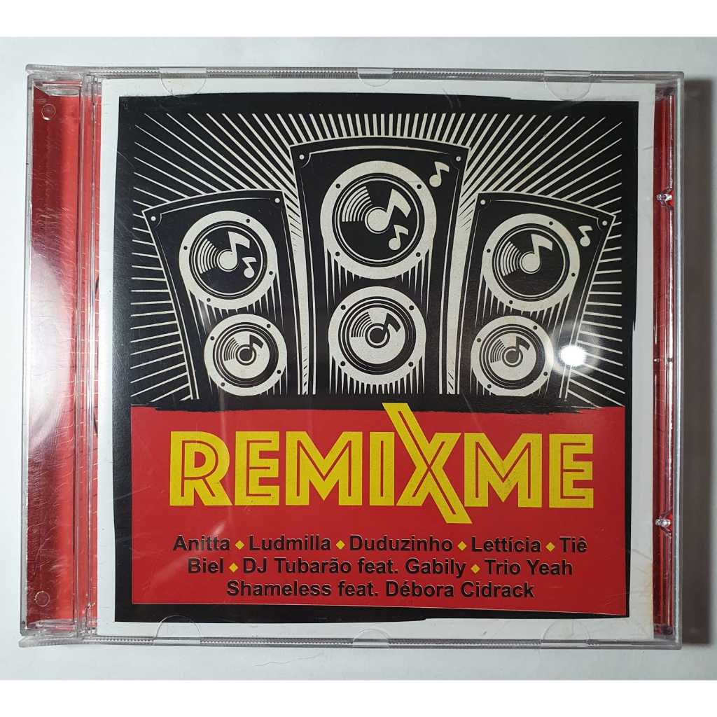 CD Remixme – Coletânea Warner Music – Pop / Funk / Nacional – Original – Colecionador - Anitta