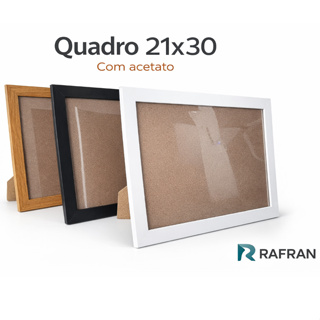 KIt 2 Quadros 21x30 A4 Diploma / Certificado / Fotos - Com acetato em Oferta na Shopee