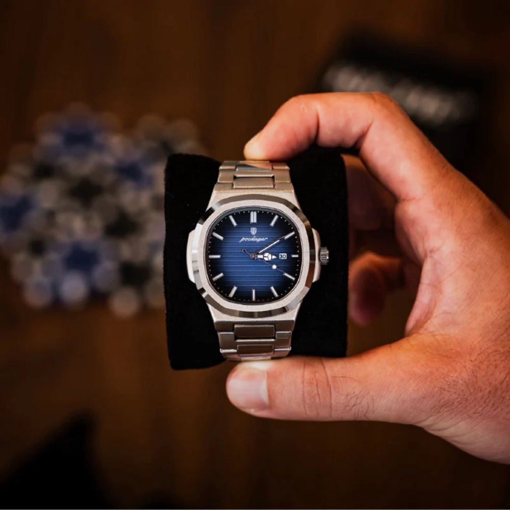 Relógio Poedagar Deluxe | Relógio Masculino | Relógio de Luxo | Relógio de Qualidade Relógio Barato