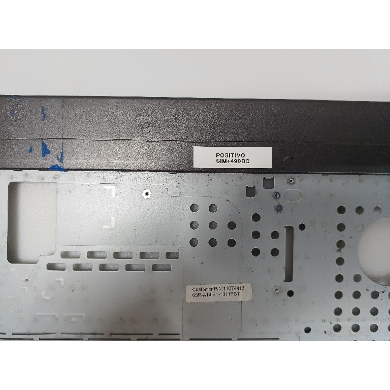 Carcaça base superior teclado notebook positivo sim+ 490dc