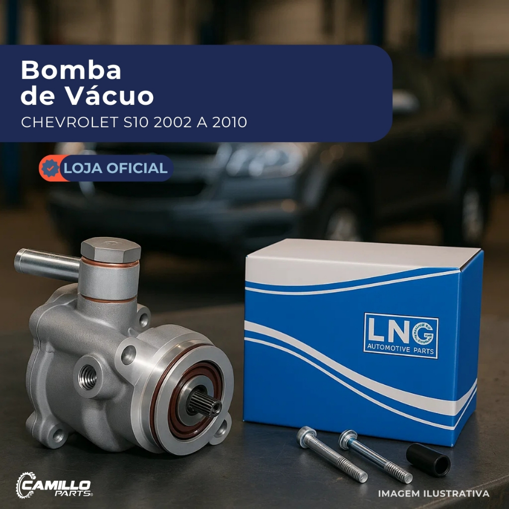 Bomba Vacuo Motor 28 Mwm Sprint S10 Blazer Agrale Volare Troller Nova Qualidade