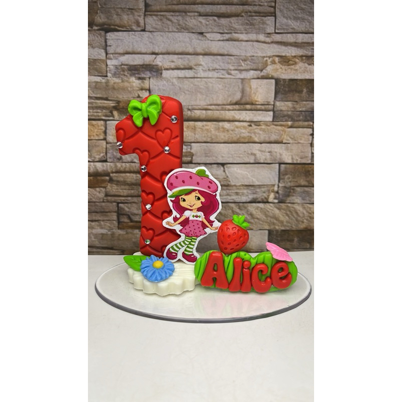 Vela de Aniversario Personalizada Moranguinho em Oferta na Shopee