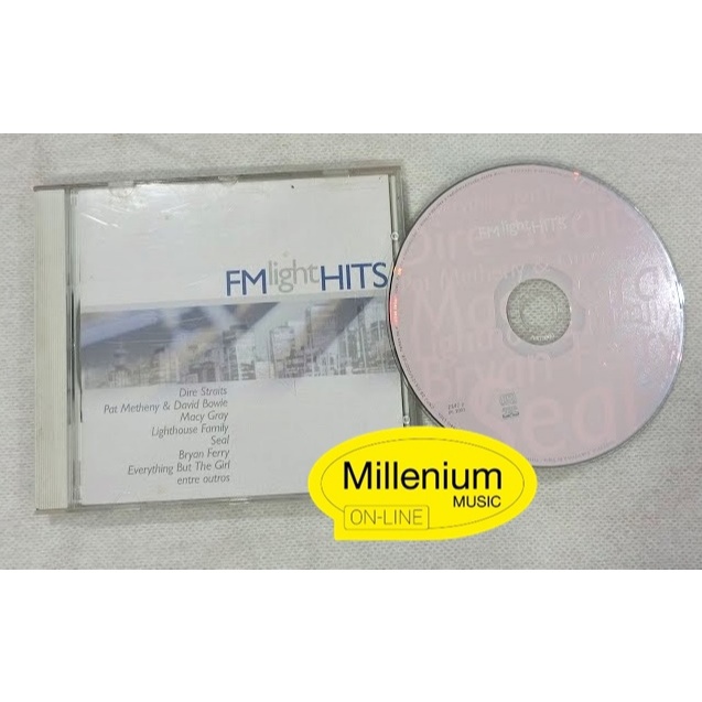 CD FM Light Hits 2001 original Gravadora Colecionador Ótimo Estado