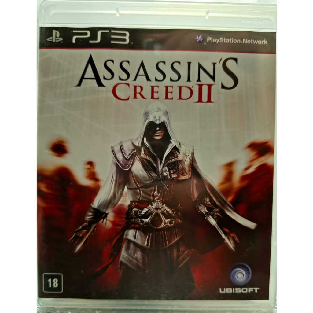 ASSASSIN'S CREED 2 - PlayStation 3 (PS3) - EDIÇÃO CLÁSSICA - ORIGINAL - USADO
