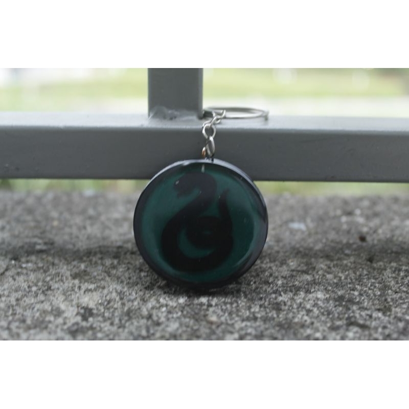 Chaveiro Emblema Sonserina Harry Potter - Presente Geek