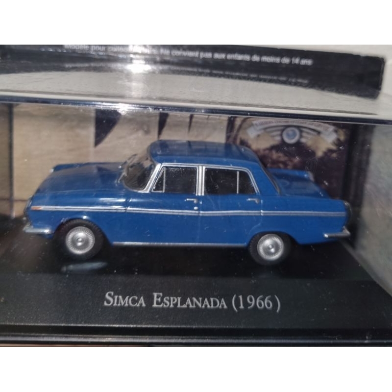 Carros Inesquecíveis do Brasil Simca Esplanada (1966) 1/43