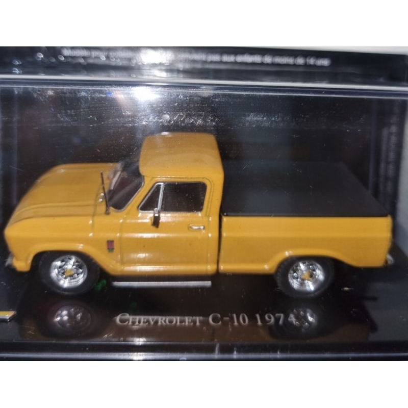 Chevrolet C- 10 (1974)Modelos colecionáveis 1/43 em Oferta na Shopee