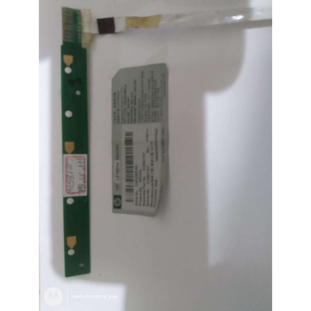 placa dos botoes monitor 19" polegada HP LE1851W usado bom estado