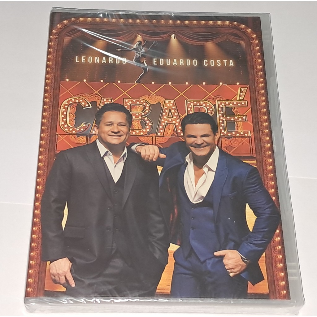 Dvd Leonardo E Eduardo Costa - Cabaré (Lacrado)