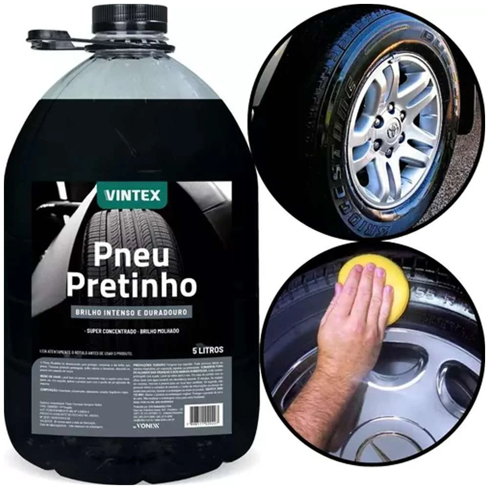 PNEU PRETINHO 5L VONIXX VINTEX em Oferta na Shopee