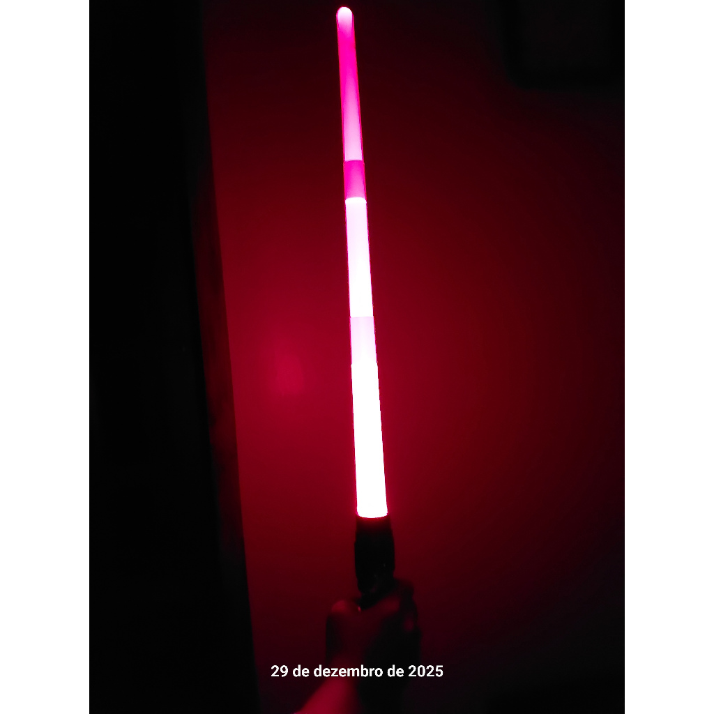 Sabre De Luz - vermelho 75 cm