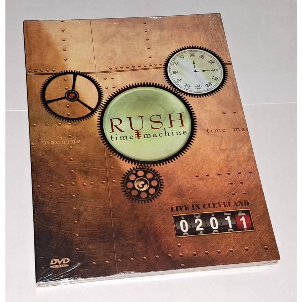 DVD Rush Time Machine: Live in Cleveland 2016 (Digipack/Lacrado)