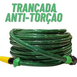 Mangueira De Jardim Trançada Tripla-Camada