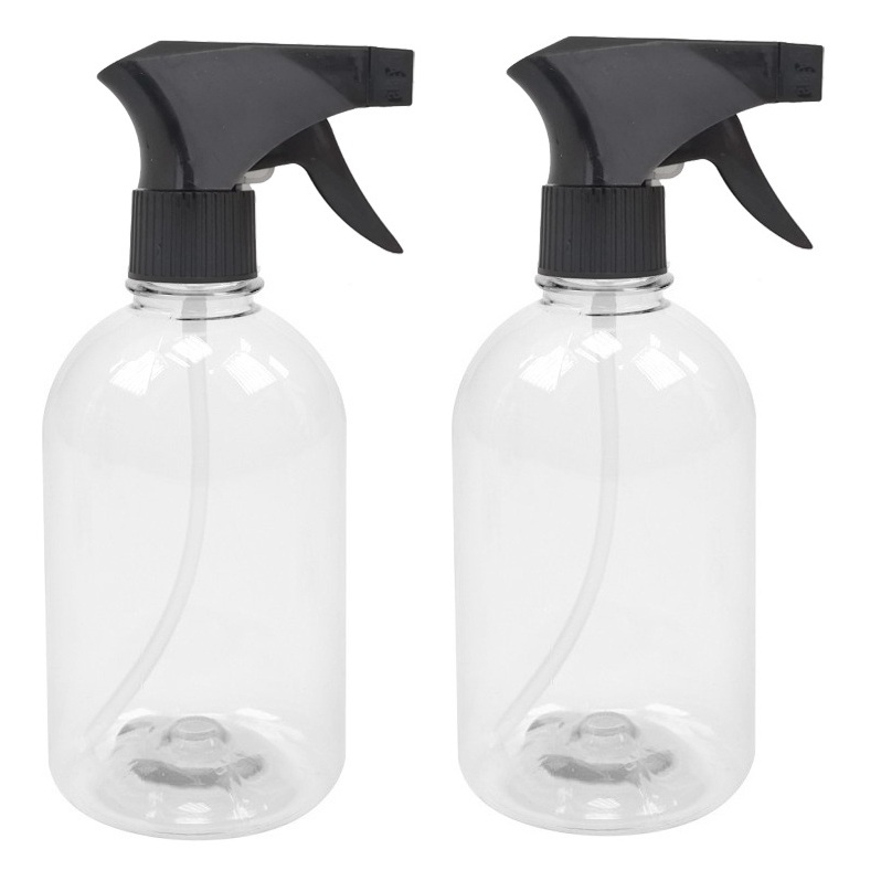 Kit 2 Frascos Borrifador Pulverizador 500ml Spray Ou Jato