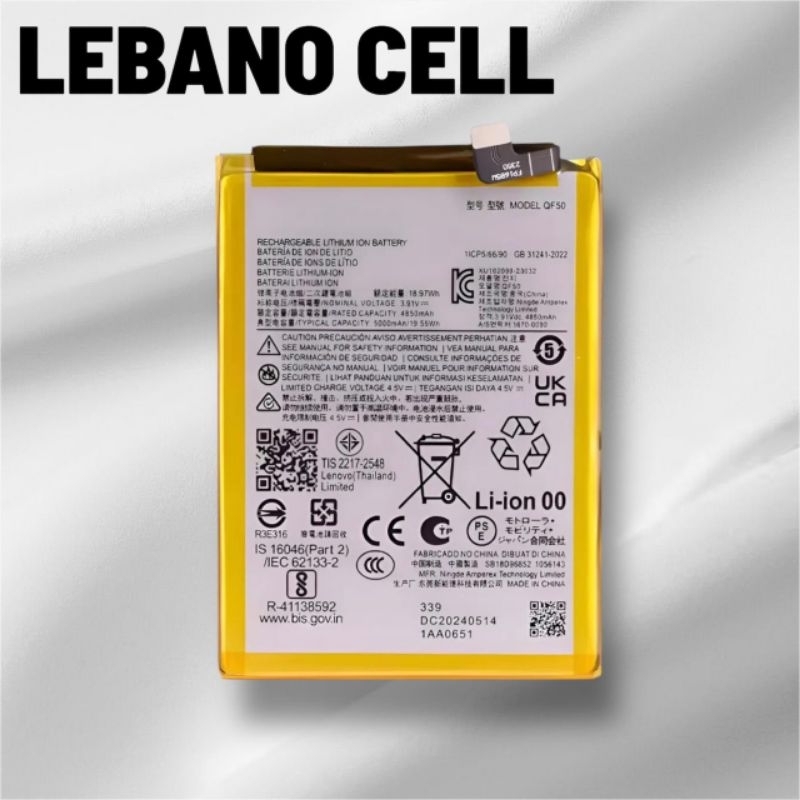 BAT COMPATIVAL G04/G04S/G24/G34 (QF50) ORG NOVA COM GARANTIA 90 DIA