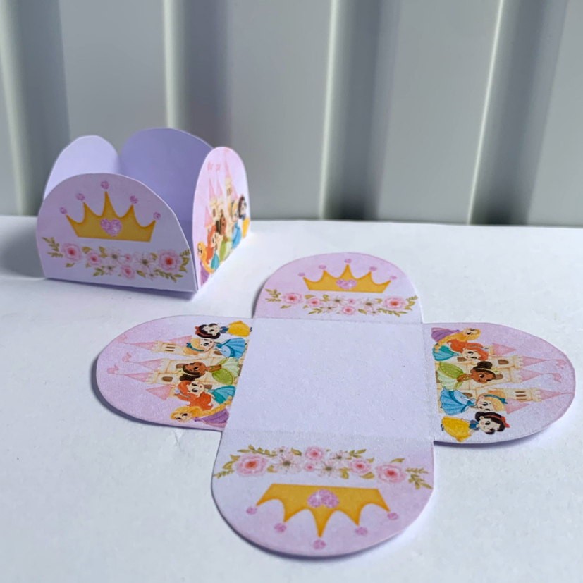 Forminha para Doce Princesas Cute Personalizada / Forminhas de docinhos personaliza/Lembrancinha de festa/ Aniversário