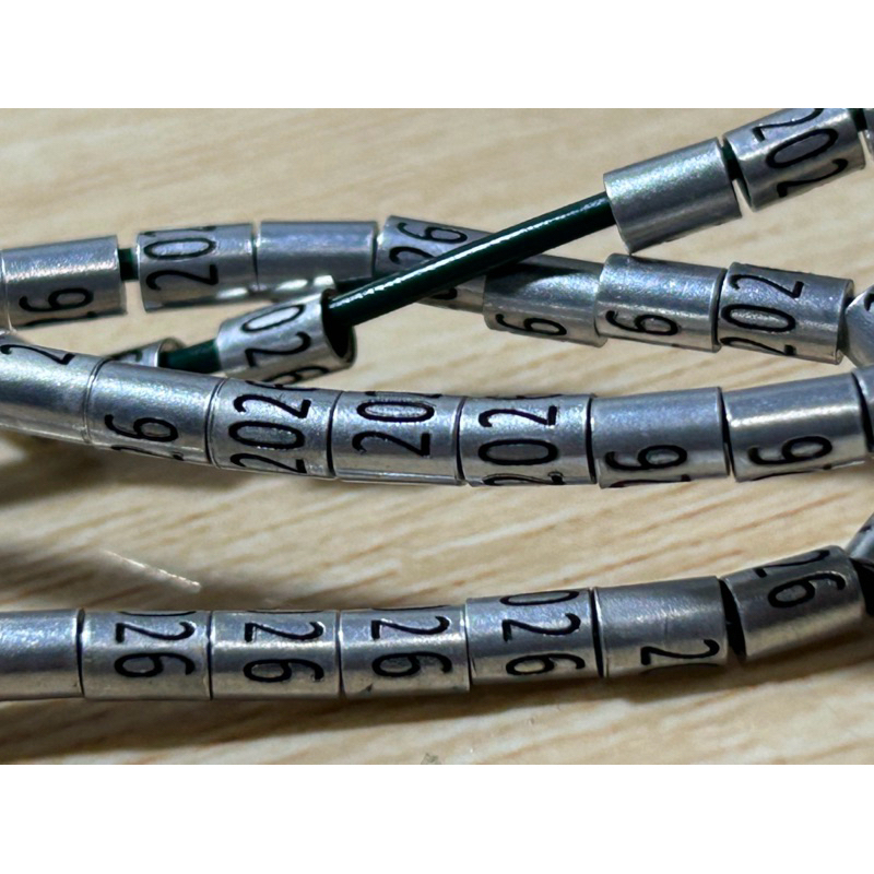 5 anilhas fechadas em alumínio polido 2.6mm para curió, tarin, pintassilgo, etc .