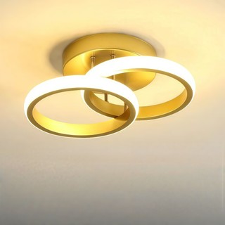 Luminária De Teto Led Bivolt 3 Cores Decoração Minimalista Moderno Pendente Lustre Plafon para Sala Quarto Ceiling Light