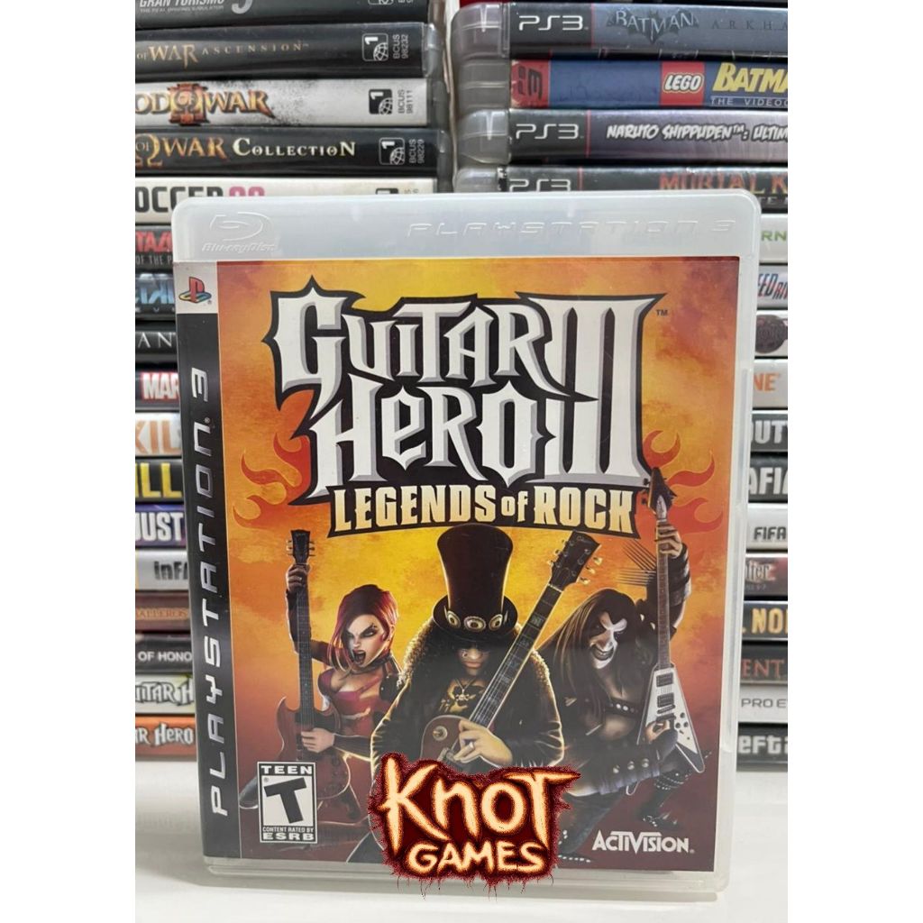 GUITAR HERO III LEGENDS OF ROCK - PS3