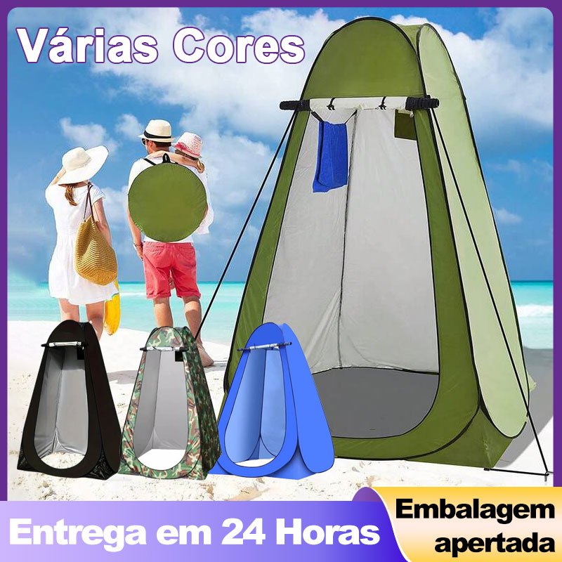 Barraca Dobrável Portátil Automática Banho Trocador de Roupas Camping À Prova D'água 1.2Mx1.9M
