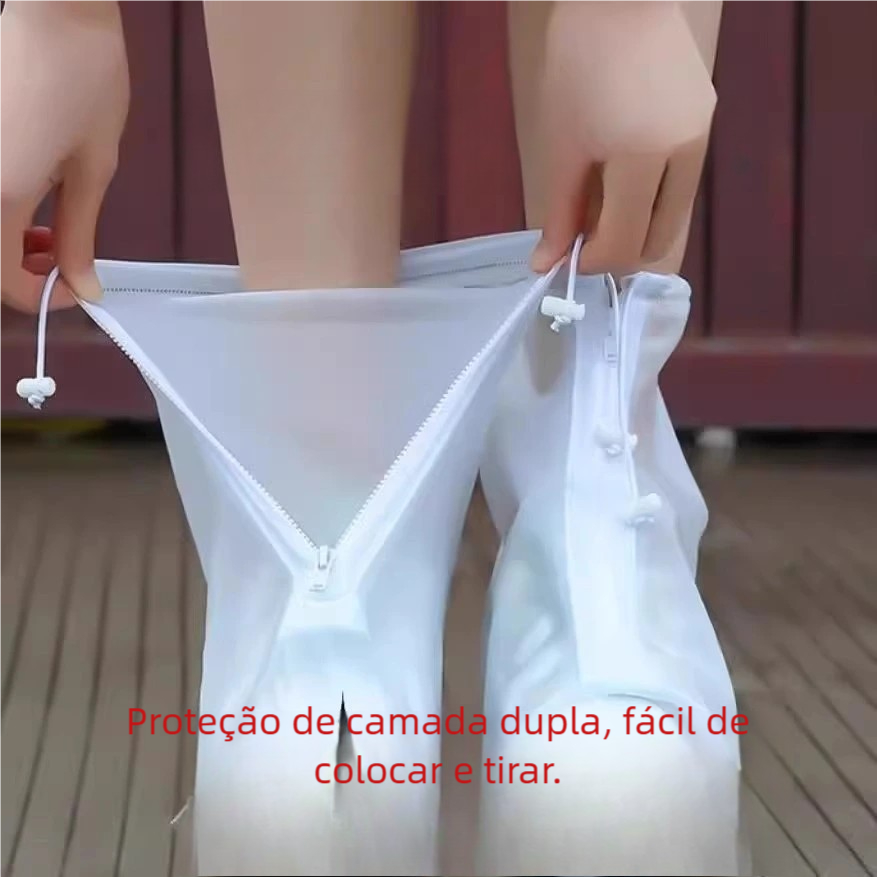 Protetor de Shoes Impermeável - Silicone Antiderrapante | Unissex para Interior/Exterior em Oferta na Shopee