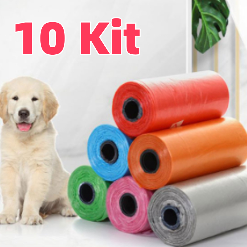 150 Reful Saco De Lixo Saco BiodegradáVel Fezes Do Animal De Estimação