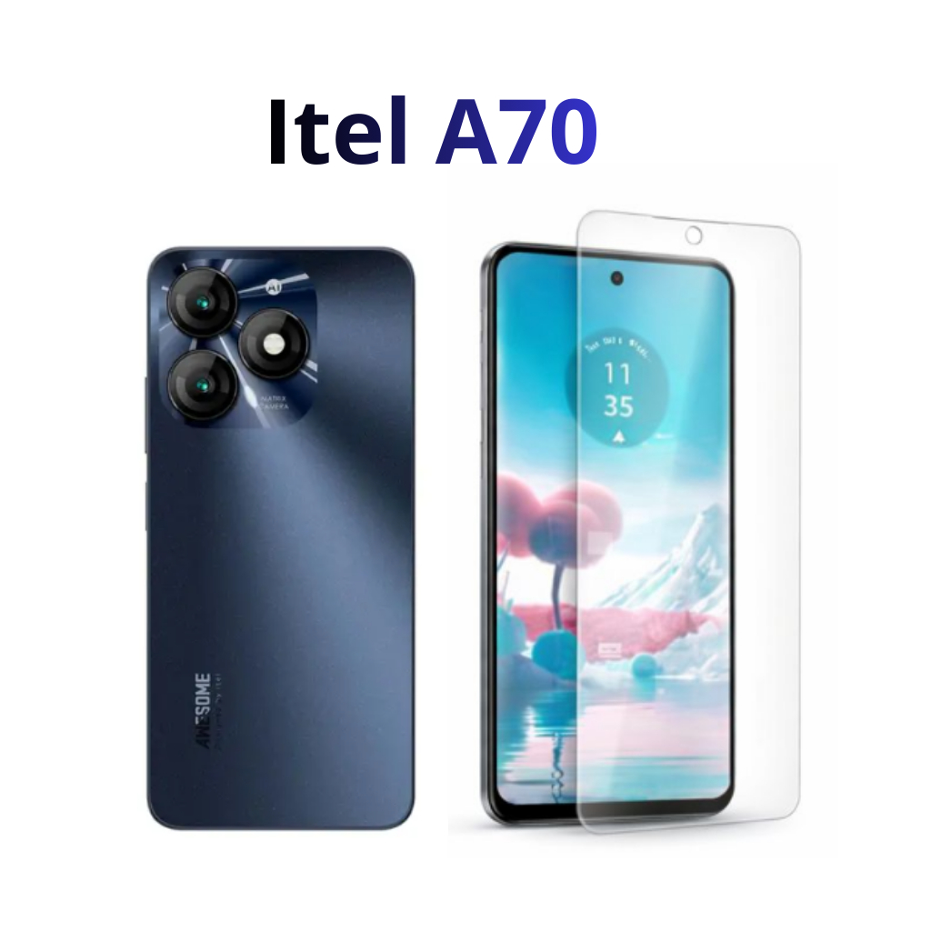 Película Itel A70 Hidrogel HD ou Privacidade em Oferta na Shopee