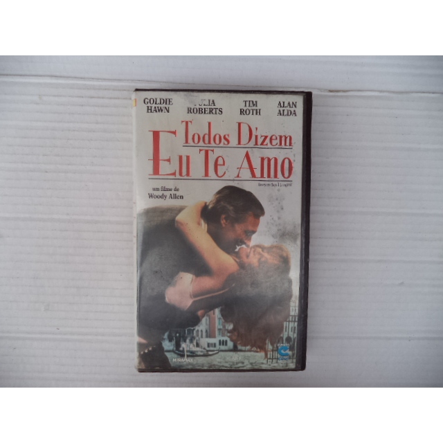 Fita Vhs Todos Dizem Eu Te Amo original Legendado Julia Roberts comedia