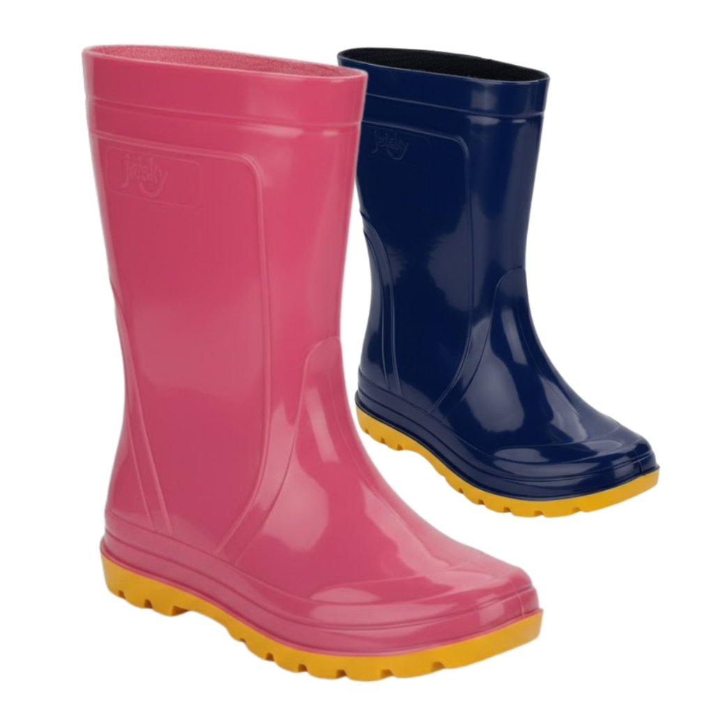 Bota Galocha Infantil Impermeável Grendene Kids Criança Azul e Rosa Menino Menina Chuva em Oferta na Shopee