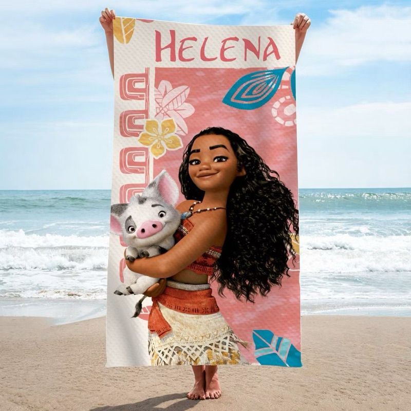 Toalha De Banho 140 x 70  Personalizada Com Sua Estampa Infantil / adulto PERSONALIZADA em Oferta na Shopee
