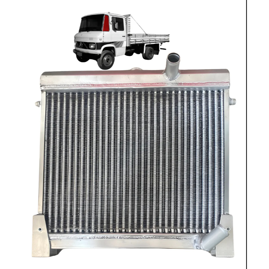 Radiador Agua Serve Mb 608 708 Tubular Alumínio Mercedinha