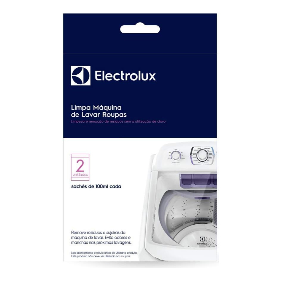 Limpa Máquina de Lavar Roupas Electrolux - 2 unidades em Oferta na Shopee