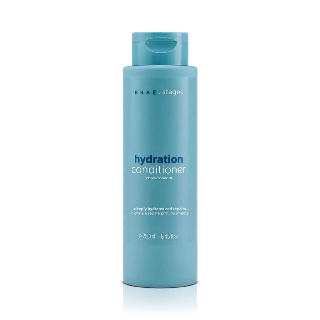 Condicionador Braé Stages Hydration 250ml Hidratação e Restauração Profunda dos Cabelos
