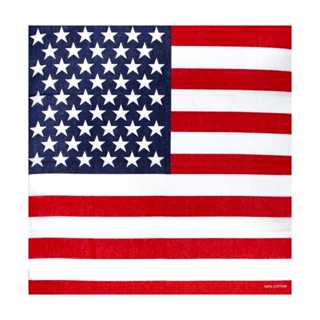 Bandana Lenço Bandeira Do Estados Unidos Eua Para Cabeça em Oferta na Shopee