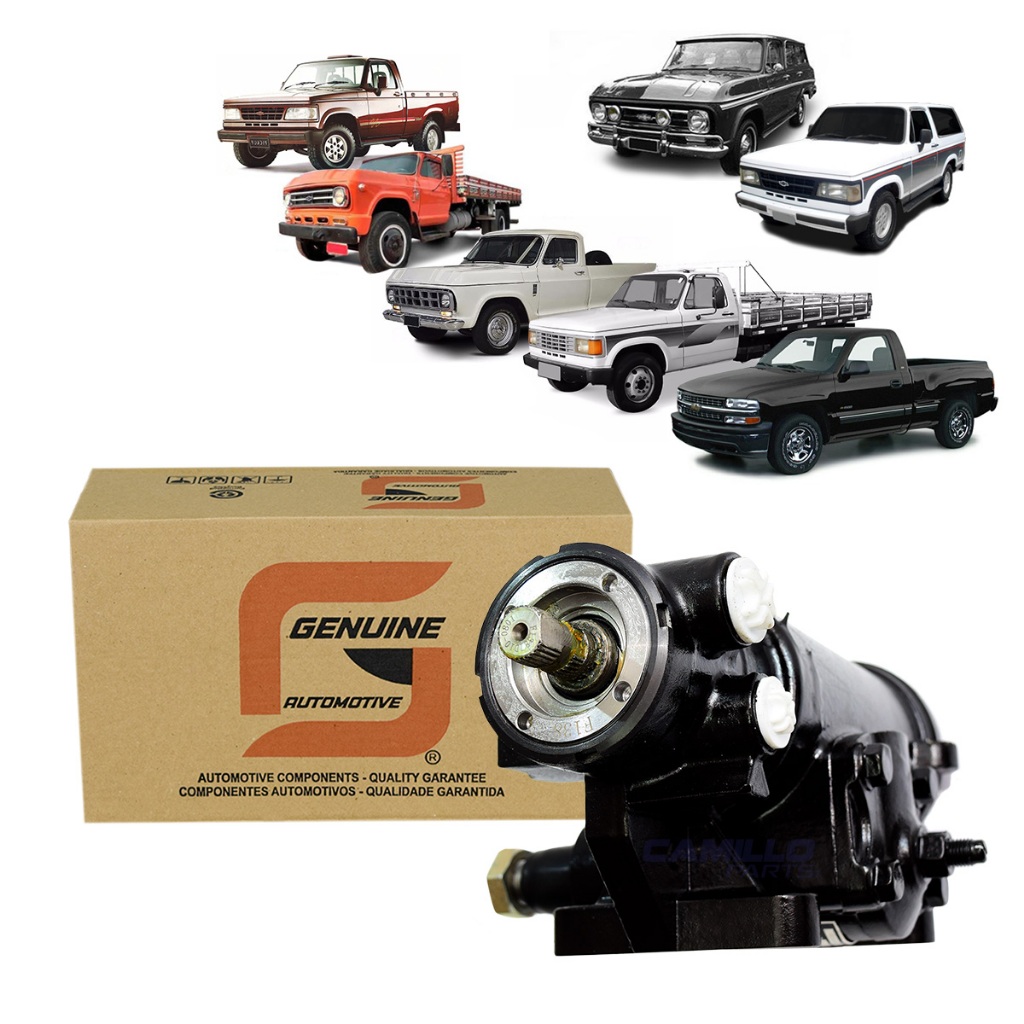Caixa Direcao Hidraulica Genuine Chevrolet D20 D40 D60 A10 D10 Bonanza Silverado em Oferta na Shopee