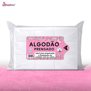 5, 4, 3, 2 e 1 Algodão Prensado Para Unhas 100% Natural  Remoção de Esmaltes De Unha E Ma…