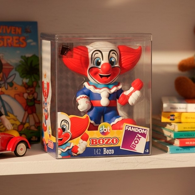 Boneco Bozo O Palhaço - Fandom Box