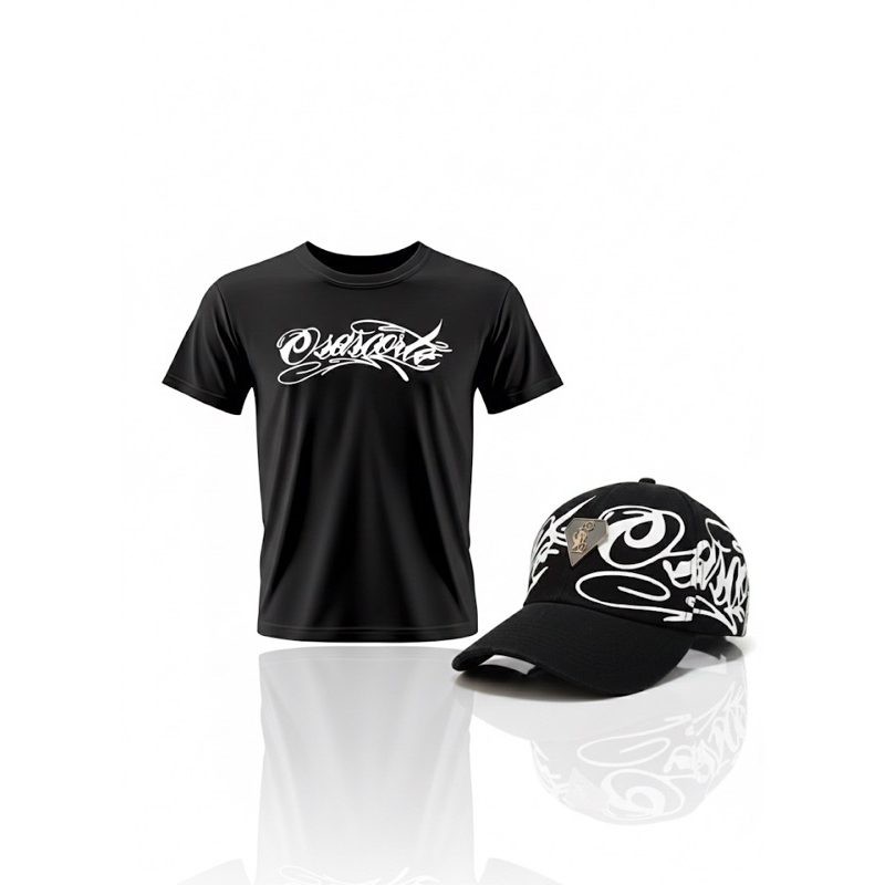 kit osascorte revenda 30 bonés 10 camisetas aba curvada fitão com regulagem